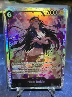 Nico Robin OP12-087 SR Legacy of the Master - ONE PIECE Card Game English - Image 1