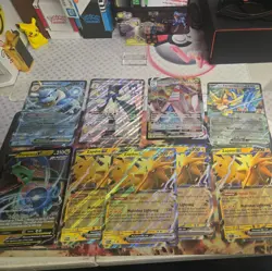 9 JUMBO Pokemon Cards BULK COLLECTION LOT! EX,VMAX,V - Image 1
