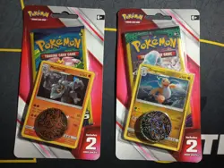 2 Pokemon XY Evolutions Guardians Rising 2019 Blister 2 Pack Booster Card Lot - Image 1