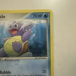 Pokemon TCG Wartortle 42/100 EX Crystal Guardians Regular Card EN-MP 2006 - Image 3