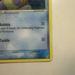 Pokemon TCG Wartortle 42/100 EX Crystal Guardians Regular Card EN-MP 2006 - Image 5