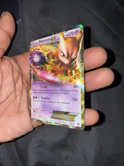 Pokemon TCG English Card Next Destinies Mewtwo EX 54/99 Holo Rare - Image 3