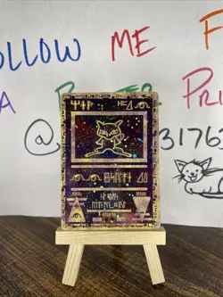 #2 Ancient Mew 2000 Nintendo Movie Promo Holo Rare Pokemon Card TCG - Image 1