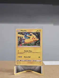 Pikachu 5/12 - HOLO - 2016 McDonalds Kids Meals - Pokemon Card TCG - LP - Image 1