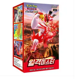 ⭐[Pokemon] cards Sword & Shield "Single Strike Master" Booster Box /Korean Ver⭐ - Image 1