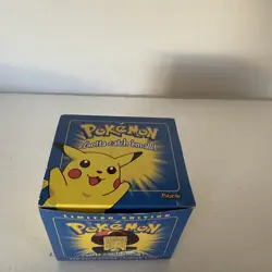 Pokemon Burger King 23k Gold Plated Trading Card PIKACHU Sealed In blue Box - Image 2