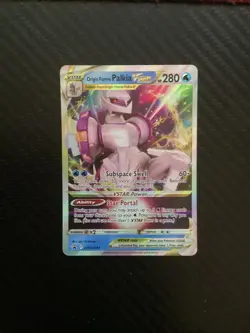 Pokemon Card - Origin Forme Palkia VSTAR SWSH254 - Promo - Black Star, NM - Image 1