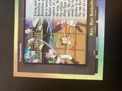 Bye, Bye Butterfree EP20 TV Animation 1998 Topps Holo Foil Pokemon Card HP/DMG - Image 5