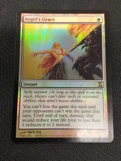 MTG Angel's Grace Time Spiral Foil - Image 1