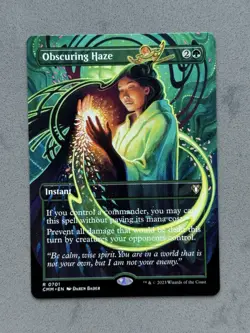 Obscuring Haze (Borderless) #701 Regular CMM Commander Masters MTG - NM - Image 3
