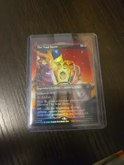 The Soul Stone (Borderless) Marvel's Spider-Man Foil - Image 1