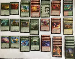 Magic: The Gathering FINAL FANTASY - Jumbo Cactuar+Self Destruct Win Combo Deck - Image 1