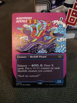 Mindspring Merfolk (Borderless) Aetherdrift Regular - Image 1