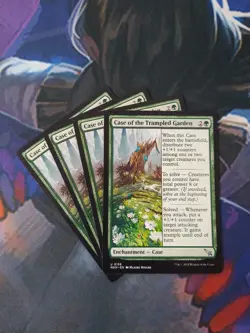 Case of the Trampled Garden x 4 | 7% Off 2+ | Karlov Manor | NM | MTG - Image 1