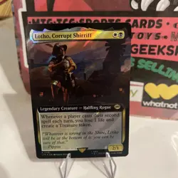 Lotho, Corrupt Shirriff Surge Foil LTR 781 (MTG LOTR Tales of Middle Earth 2023) - Image 2