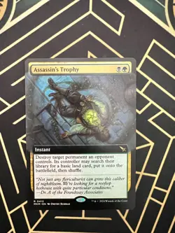 Assassin's Trophy (Extended Art) NM MTG Murders at Karlov Manor Regular - Image 1