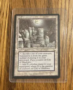 MTG City of Shadows The Dark Lightly Played - Image 1
