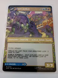 Norman Osborn / Green Goblin 0220 (Borderless) MTG Magic Marvel's Spider-Man - Image 2