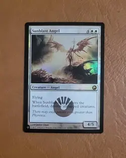 NM FOIL Sunblast Angel 022/249 Scars of Mirrodin Reprint Secret Lair Angels - Image 1