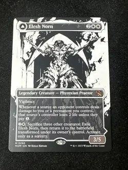 Elesh Norn Showcase March of the Machine Regular MTG 0292 Mom Argent Etchings - Image 1