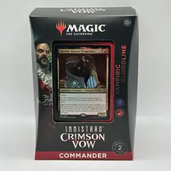 MTG Innistrad: Crimson Vow Commander Deck: Vampiric Bloodline New Sealed 630509995318 - Image 1