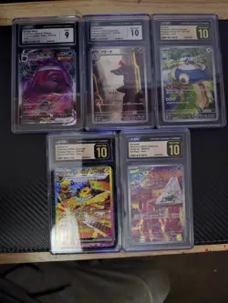 Pokemon TCG CGC Graded Card Assorted Selection Prestine 10 , Gem Mint 10, Mint 9 - Image 1