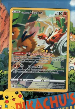 Pokemon TCG Galarian Zapdos SWSH283 Black Star Promo NM/M - Image 1