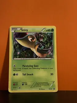 Pokemon TCG Snivy BW Black Star Promos BW06 Holo Promo MP Free Shipping - Image 1