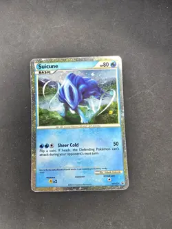 Entei Suicune Pokemon Holo Promo - HGSS20 HGSS21 Mp Rare Pokemon - Image 2