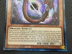 Schwarzschild Infinity Dragon MZTM-EN013 Secret Rare 1st Edition Yu-Gi-Oh! - Image 2