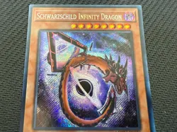 Schwarzschild Infinity Dragon MZTM-EN013 Secret Rare 1st Edition Yu-Gi-Oh! - Image 3