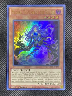 YuGiOh! - Medusa, Watcher of the Evil Eye MP20-EN233 Ultra Rare 1st Edition NM - Image 1