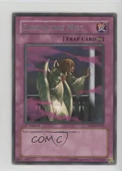 R - Enervating Mist 1st Ed. YuGiOh Soul of the Duelist #SOD-EN053 2004 READ - Image 1