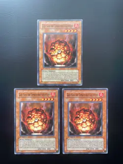 Yugioh Gaia Soul The Combustible Collective SD3-EN012 1st Edition Common MP X3 - Image 1