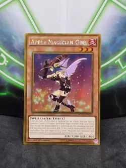 Yugioh Apple Magician Girl MVP1-ENG15 Gold Rare 1st Edition NM - Image 1