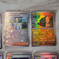 Lot of Reverse Holofoil Pokemon Cards Sun & Moon Scarlet & Violet Prismatic - Image 3