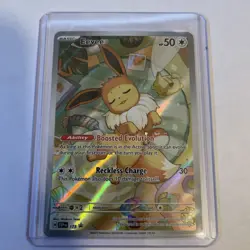 Eevee 173 Promo Pokemon TCG Prismatic Evolutions Near Mint Condition Card - Image 1