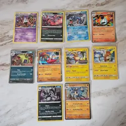 Lot of Holofoil Pokemon Cards Sun & Moon Scarlet & Violet - Image 1