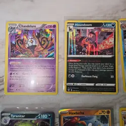 Lot of Holofoil Pokemon Cards Sun & Moon Scarlet & Violet - Image 2