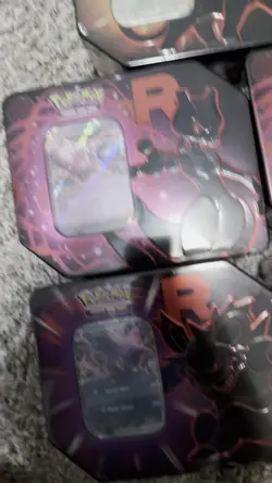2025 Pokemon Trading Card Game Destined Rivals Team Rocket Tins LOT OF 5 SEALED - Image 2