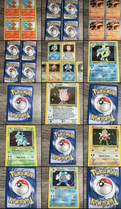 200 Pokemon Card Lot - 1999+ Vintage, Modern, Holos, Reverse Holos, 1st Editions - Image 3