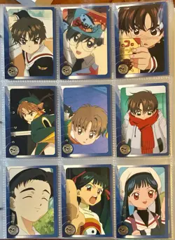 81X 2000 Upper Deck CARDCAPTOR SAKURA Card Lot English Vintage Anime LP - Image 1