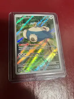 Pokemon TCG Snorlax 051 **Centered**Scarlet & Violet 151 Promo Card NM Condition - Image 1