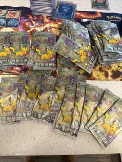 Pokemon TCG S-Chinese 151 Journey Collect Promo Single Pack Sealed Two cards - Image 1