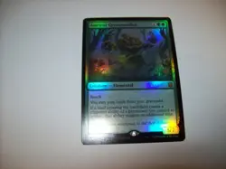 Ancient Greenwarden Foil Promo Pack Stamped Magic Card MTG Mythic Rare Free Ship - Image 1