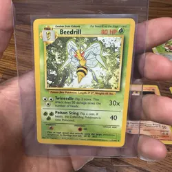 Pokemon TCG Lot of 17 Vintage 1999 Basic Cards - Beedrill, Dragonair, Charmeleon - Image 3