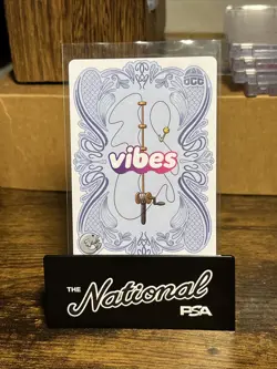 Vibes TCG Be A Lil Evil 2025 National NSCC Promo Pudgy Penguins Mantel Card - Image 2