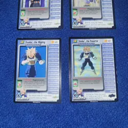 Trunks 1-4 Cell Saga DBZ CCG TCG Dragonball Z Personality Card Set - Image 3