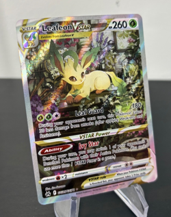 2023 Pokemon Leafeon VStar Crown Zenith Galarian Gallery GG35/GG70 Card NM - Image 2