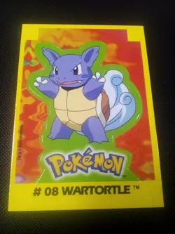 2000 Pokemon Navarrete Kanto Peru Buildable Card Wartortle #08 Vintage US Seller - Image 1